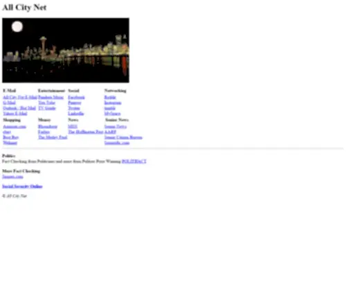 Allcity.net(Allcity) Screenshot