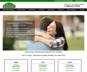 Allcitybailbonds.com(All City Bail Bonds) Screenshot