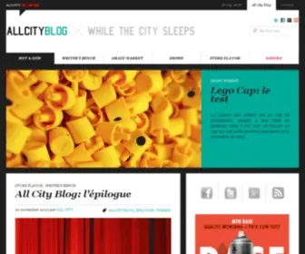 Allcityblog.fr(All City Blog) Screenshot