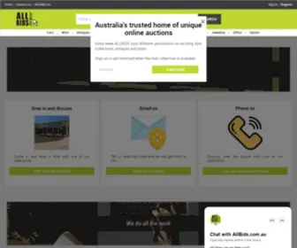Allclassifieds.com.au(ALLBIDS) Screenshot