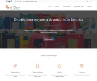 Allcleanmayorista.com.ar(All Clean) Screenshot