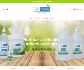 Allcleannatural.com(All Clean Natural) Screenshot