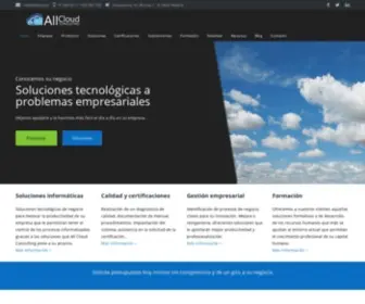 Allcloud.es(Soluciones) Screenshot