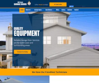 Allcoastgaragedoors.com(Garage Door Services in Arundel) Screenshot