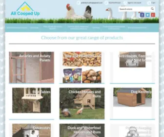 Allcoopedup.co.uk(Chicken Houses) Screenshot