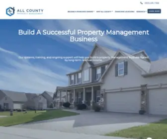 Allcountyfranchise.com(All County) Screenshot