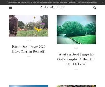 Allcreation.org(AllCreation) Screenshot
