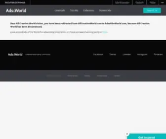 Allcreativeworld.com(All Creative World) Screenshot