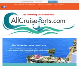 Allcruiseports.com(Welcome) Screenshot