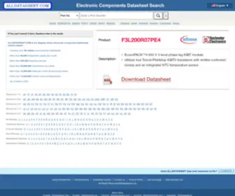 Alldatasheet.com(Electronic Parts Datasheet Search) Screenshot