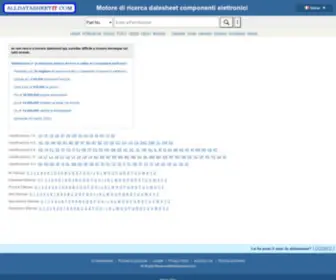 Alldatasheetit.com(Datesheet ricerca nel sito) Screenshot