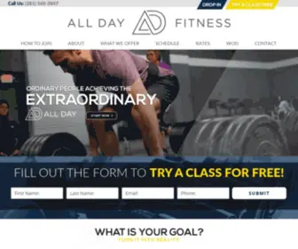 Allday-Fit.com(#1 Fitness Gym In The Heights And Houston) Screenshot