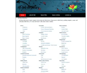 Alldaydirectory.com(Directory) Screenshot