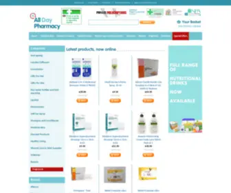 Alldaypharmacy.co.uk(Pharmacy UK) Screenshot