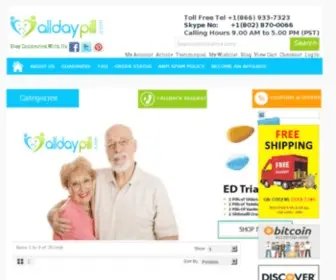 Alldaypill.com(All Day Pill I Buy Online Medicine I) Screenshot