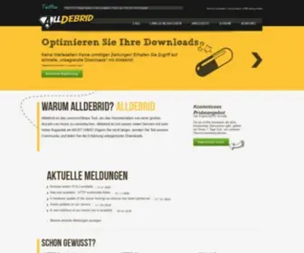 Alldebrid.de(Premium Link Generierer und Torrent) Screenshot