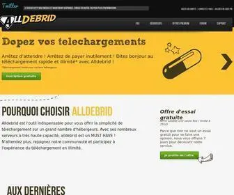 Alldebrid.fr Screenshot