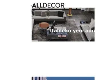 Alldecor.com.tr(Alldecor) Screenshot