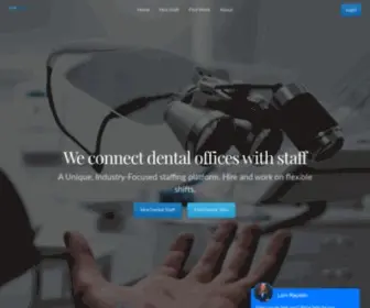 Alldentalstaff.com(All Dental Staffing) Screenshot