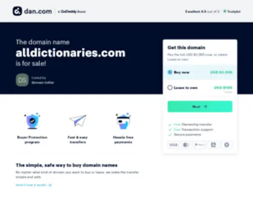 Alldictionaries.com(All Dictionaries) Screenshot