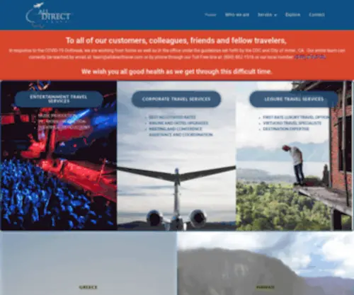 Alldirecttravel.agency(All Direct Travel) Screenshot