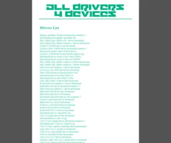 Alldrivers4Devices.net(Drivers download) Screenshot