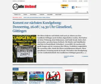 Alle-Bleiben.info(Alle bleiben) Screenshot