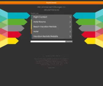 Alle-Zimmervermittlungen-IN-Deutschland.de(Zimmervermittlung) Screenshot
