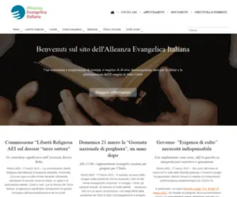 Alleanzaevangelica.org(Gesù) Screenshot