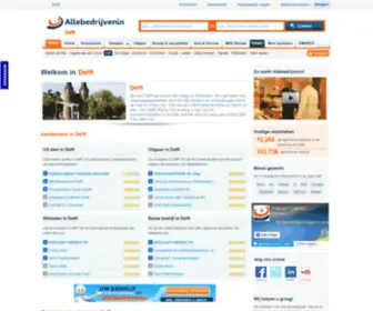 AllebedrijVenindelft.nl(Reviews en advertenties over bedrijven uit Delft) Screenshot