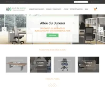 Allee-DU-Bureau.com(Mobilier de bureau) Screenshot
