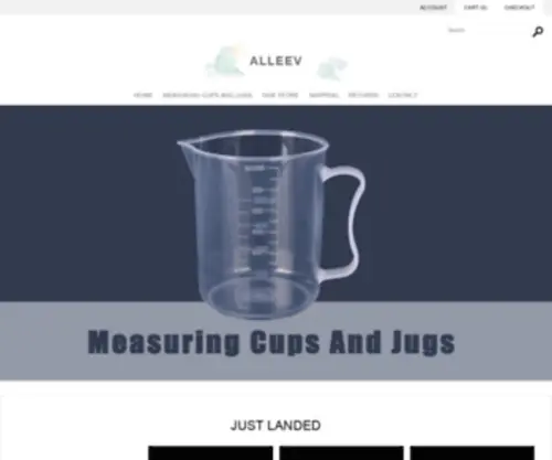 Alleev.com(Measuring Cups And Jugs) Screenshot