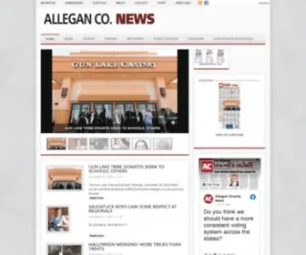 Allegannews.com(Allegan News) Screenshot