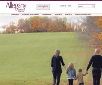 Alleganyco.com(Allegany County) Screenshot