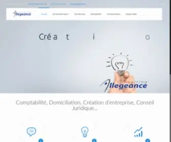 Allegeance.ma(Allegeance Consulting) Screenshot