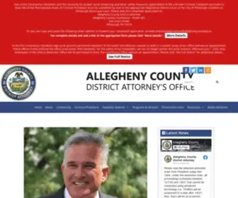 Alleghenycountyda.us(Allegheny County DA Stephen A) Screenshot