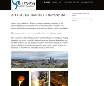 Alleghenytrading.com(Allegheny Trading Company) Screenshot