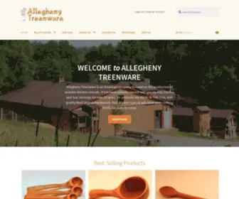 Alleghenytreenware.com(Allegheny Treenware) Screenshot