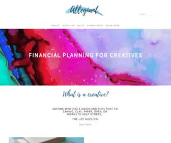 Allegiantfp.com(Allegiant Financial Planning) Screenshot