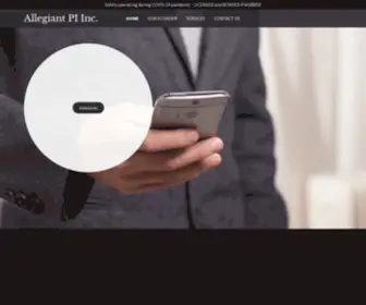 Allegiantpi.org(Allegiant PI) Screenshot