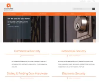 Allegion.com.au(Door Security Systems) Screenshot