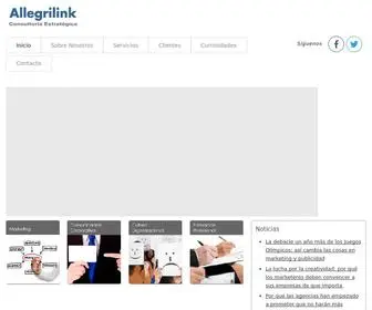 Allegrilink.com(Consultoría Estratégica) Screenshot