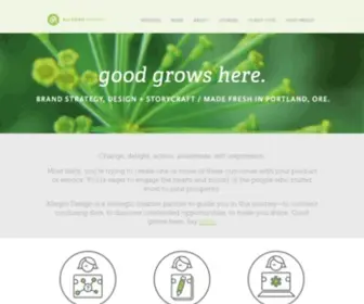 Allegro-Design.com(A creative partner for your thriving business) Screenshot