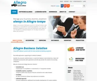 Allegro-Software.cz(Obchodní) Screenshot