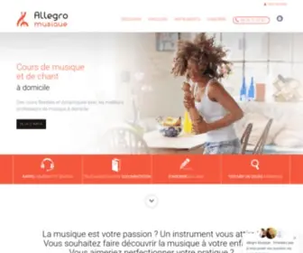Allegromusique.fr(Cours) Screenshot