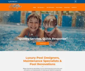 Allegropools.com(Allegro Pool Service) Screenshot