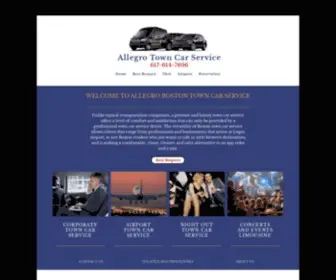 Allegrotowncar.com(Allegro Town Car Service) Screenshot