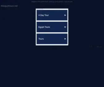 Allegypttours.net(All Egypt Tours) Screenshot
