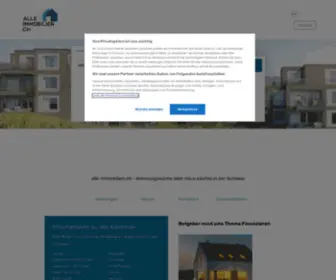 Alleimmobilien.ch(Wohnungssuche oder Haus kaufen in der Schweiz) Screenshot