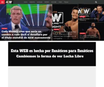 Allelitewrestling.org(All Elite Wrestling) Screenshot